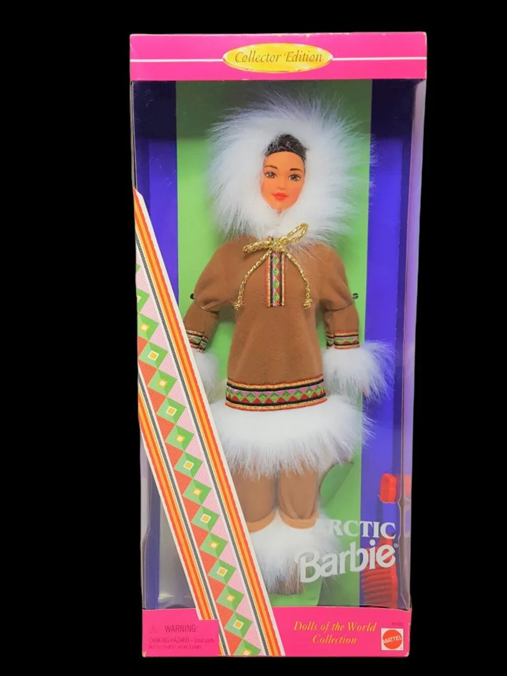 Arctic Barbie Doll Vintage 1996 Mattel Collector Dolls of the World 16495 Parka
